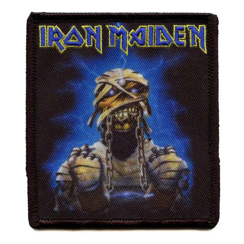 Official Iron On Maiden Patch Mummy Lightning Sublimated Embroidery Iron On