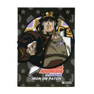 Jojo's Bizarre Adventure Jotaro Manga Kujo Patch Anime Japanese Woven Iron On