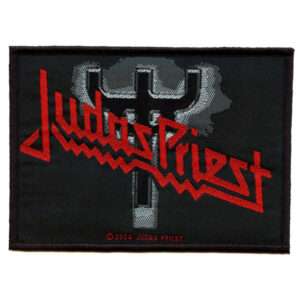 Judas Priest Logo Patch Heavy Metal Band Woven Iron On