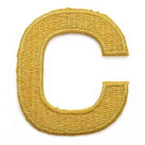 Chenille Letters Patches