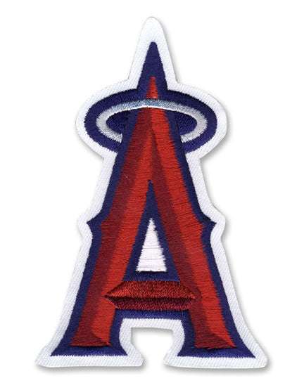 Los Angels Logos of Anaheim 'A' Silver Halo Patch