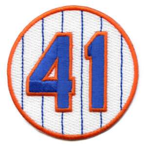 New York Mets Logo Tom Seaver 41 Memorial Patch 1 New York Mets Logo Tom Seaver 41 Memorial Patch