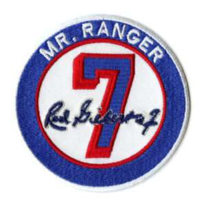 New York Ranger Jersey Rod Gilbert Mr. Ranger Patch (2021)