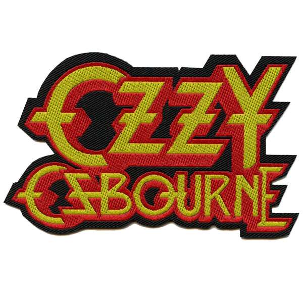 Ozzy Osbourne Logo Official Patch Heavy Metal Band Woven Iron On