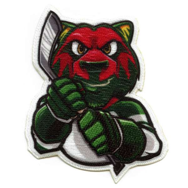Minnesota Wild Mascot Animal FotoPatch Hockey Parody Embroidered Iron On