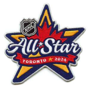 2024 Official NHL All Star Game Toronto Maple Leafs Jersey Patch 1 2024 Official NHL All Star Game Toronto Maple Leafs Jersey Patch