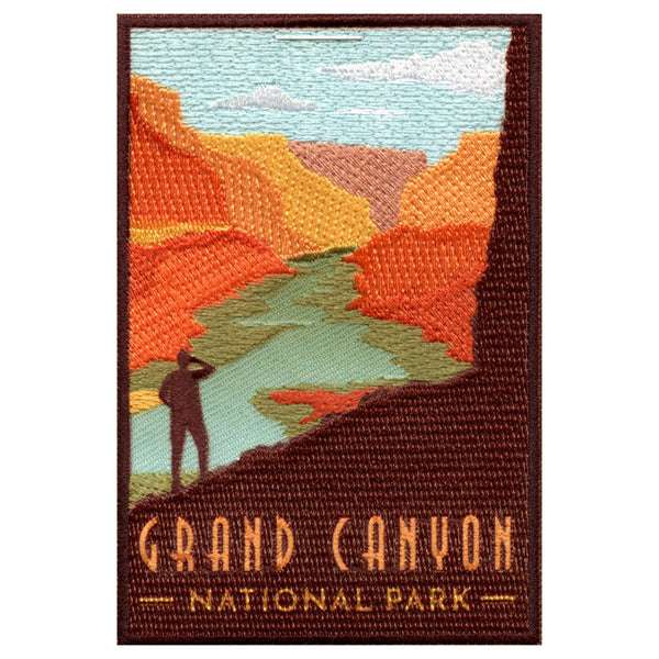 Grand Canyon National Park Patches Arizona Travel Wonder Gorge Sublimated Iron On