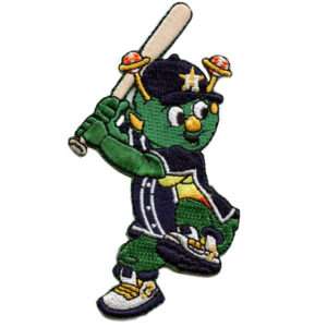 Houston Team Mascot 'Orbit Astros' Self Adhesive Patch