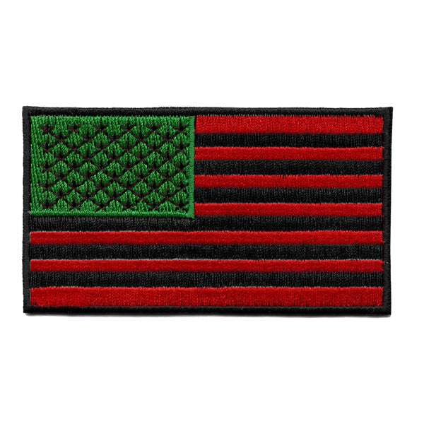 Pan-African American Flag Embroidered Patches Iron On Patch