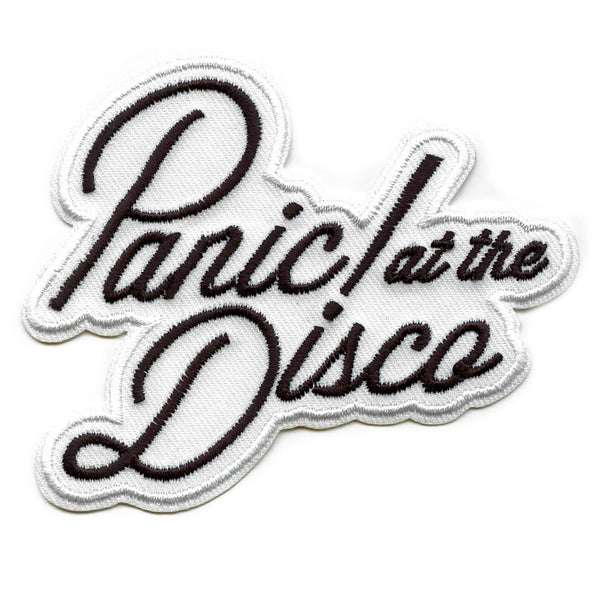 Panic At The Disco Logo Band Embroidered Iron On Patch