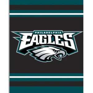 Philadelphia Eagles New Logo Sided Imported House Flag Banner