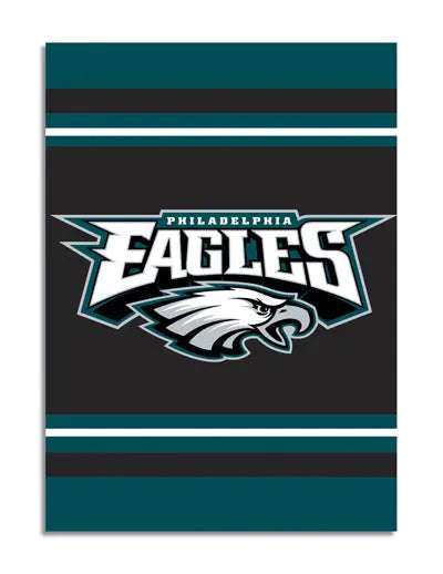 Philadelphia Eagles New Logo Sided Imported House Flag Banner