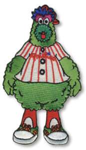 Philadelphia Phillies Team Mascot Phanatic Patch