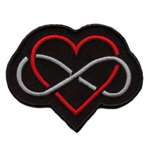 Polyamorous Symbol Patch LGBTQ+ Embroidered Iron On