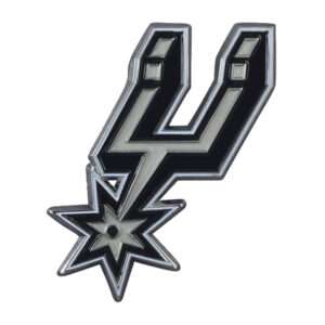 San Antonio Spurs Logo Solid Color Metal Auto Chrome Emblem 1 San Antonio Spurs Logo Solid Color Metal Auto Chrome Emblem