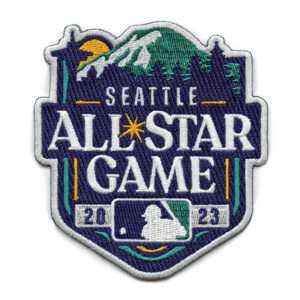 2023 Seattle All Star Game Embroidered Jersey Patch Mariners