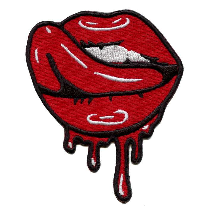 dripping lips