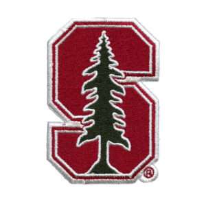 Stanford University Logo Embroidered Iron-On Patch
