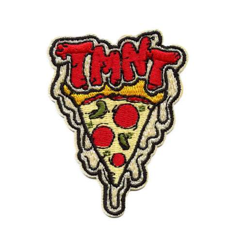 Teenage Mutant Ninja Turtles Pizza Patch Nostalgic 80s Cartoon ...