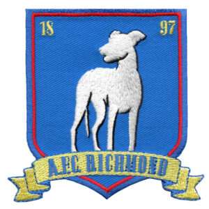 Ted Lasso AFC Richmond Greyhounds Patch Soccer Team Embroidered Iron On