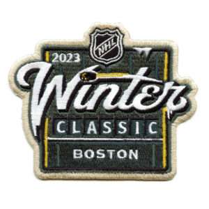 2023 Winter Classic Jersey Patch Boston Bruins vs Pittsburgh Penguins