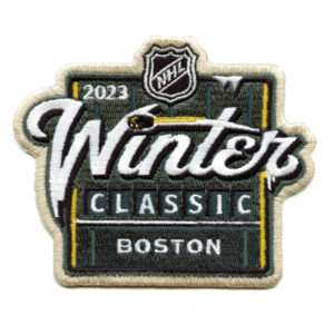 2023 Bruins Winter Classic Jersey Patch Boston Bruins vs Pittsburgh Penguins