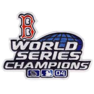 red sox jersey patch