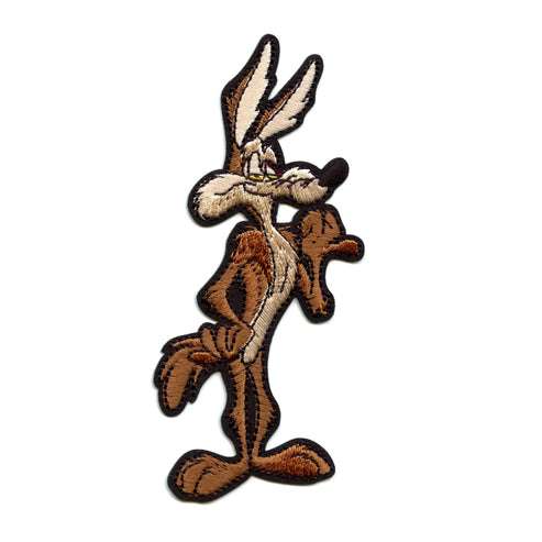 Official Looney Tunes Patch Wile E Coyote Embroidered Iron Coyote On