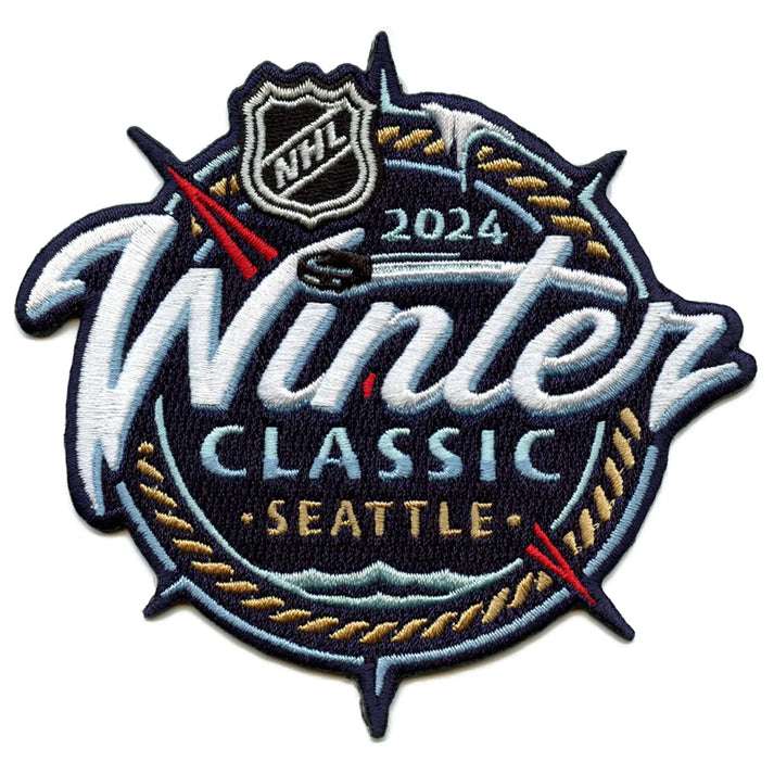 2024 Jersey Patch Seattle Kraken Winter Classic vs Las Vegas Golden Knights
