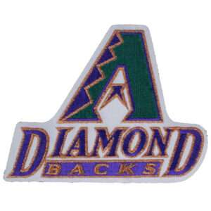 Arizona Diamondbacks Baseball Jersey Throwback Primary Team Logo Jersey Patch (1998-2006)
