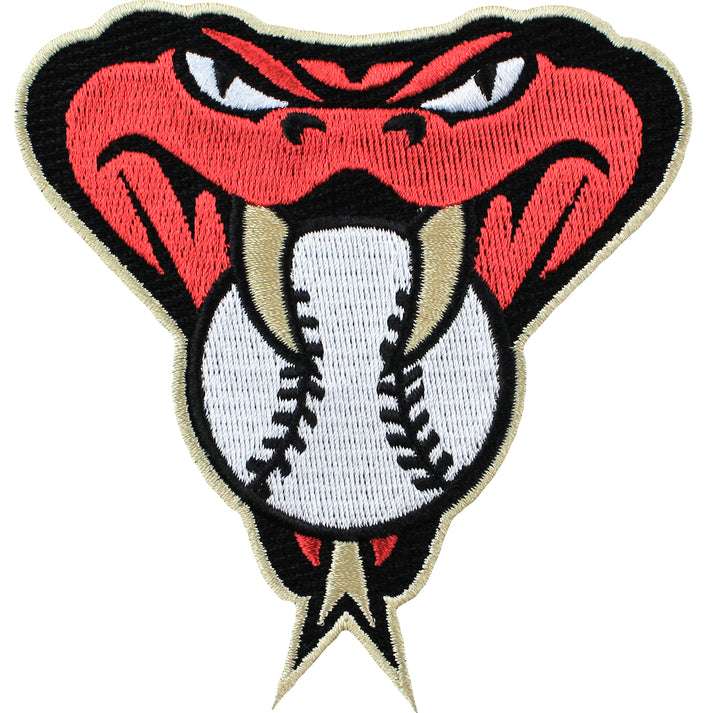 Shop Arizona Diamondbacks Snake Head Patch (Tan Border)