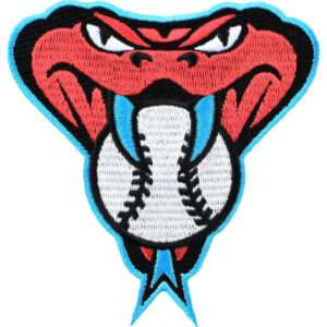 Arizona Diamondbacks Snake Head Patch (Blue Border)