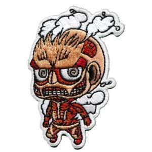 Attack On Titan Scout Logo Anime Colossal Titan SD Embroidered Iron On Patch