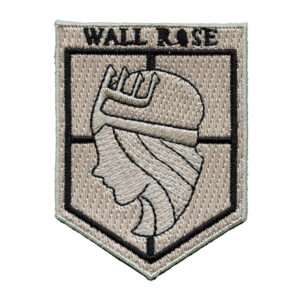 Attack On Titan Anime Wall Rose Embroidered Iron On Patch