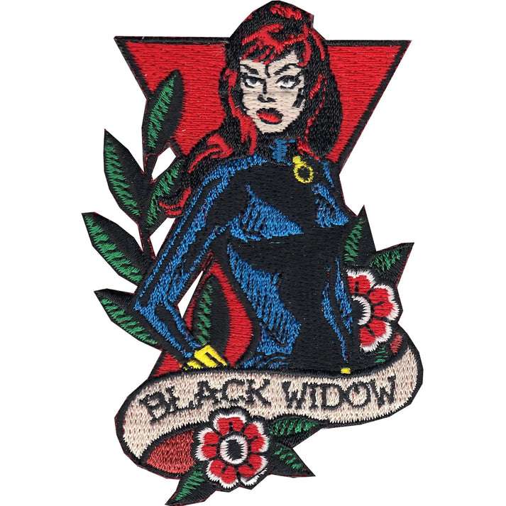 Marvel Clothing Comics Avengers 'Black Widow' Iron on Patch