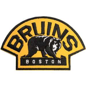 Boston Bruins With Bear Team Logo Shoulder Jersey Patch 1 Boston Bruins With Bear Team Logo Shoulder Jersey Patch