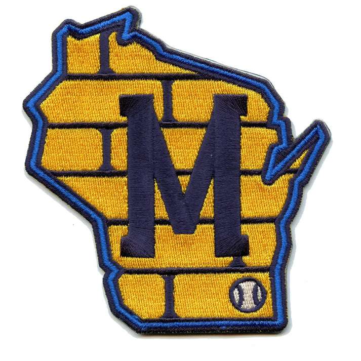 2020 Cerveceros De MilwaukeeBrewers Road Jersey Sleeve Patch