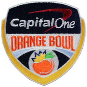 Capital One Orange Bowl Game Jersey Patch Georgia Florida State 2023