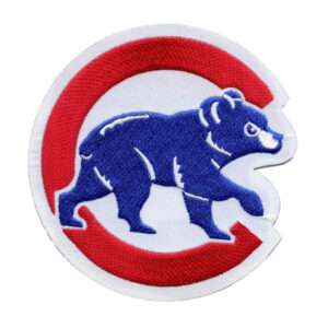 Chicago Cubs Walking Bear Sleeve Patch 1 Chicago Cubs Walking Bear Sleeve Patch
