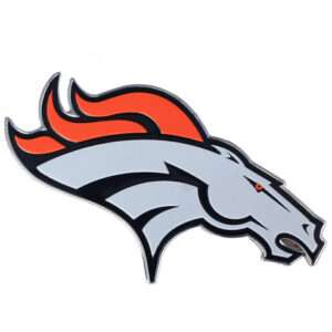 Denver Broncos Colors Aluminum Car Auto Emblem 1 Denver Broncos Colors Aluminum Car Auto Emblem