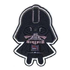 Star Wars The Phantom Menace Darth Vader Emoji Logo Iron on Patch