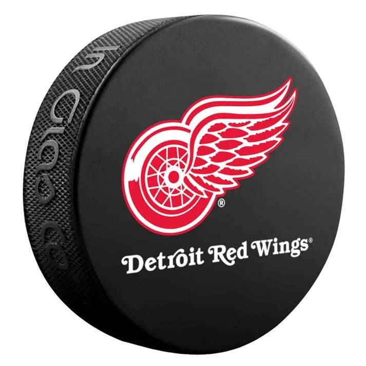 Detroit Red Wings Basic Collectors NHL Hockey Game Souvenir Puck