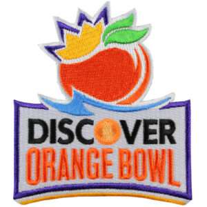 Discover Orange Bowl Game Jersey Patch (2014 Clemson vs. Ohio State)