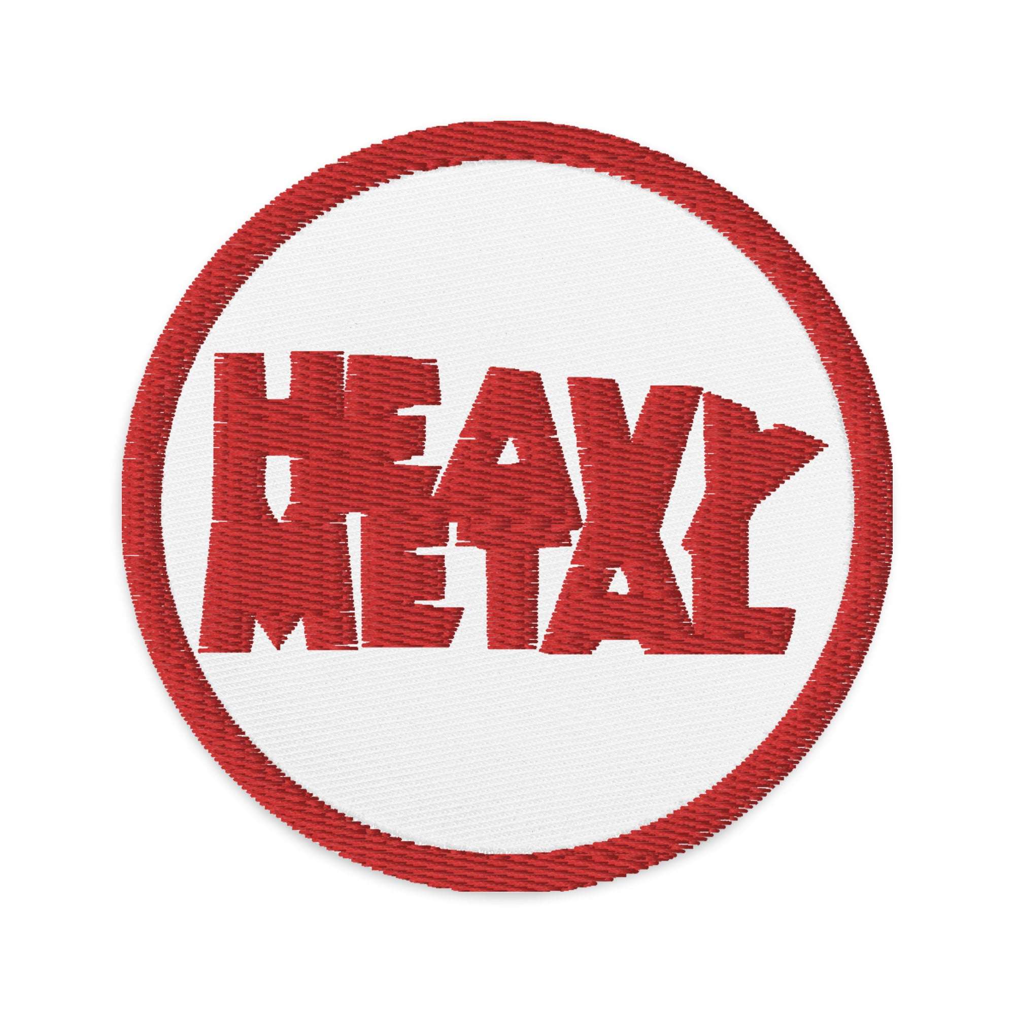 Heavy Metal Patch | Stitchpatches.com