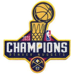 2023 NBA Finals Champions Denver Nuggets Official Patch 1 2023 NBA Finals Champions Denver Nuggets Official Patch