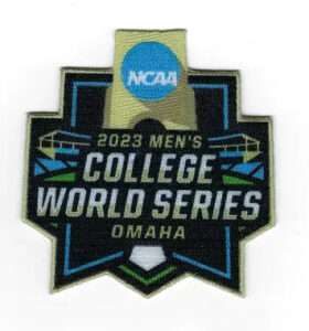 NCAA College World Series 2023 Omaha Jersey Patch LSU Florida Iron On