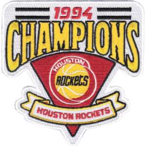 Houston Rockets 1994 NBA Finals Champions Patch