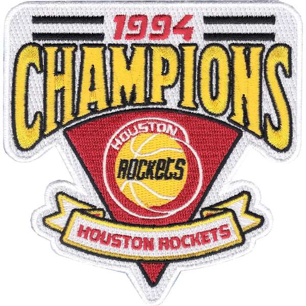 Houston Rockets Patch Houston Rockets 1994 NBA Finals Champions Patch | Stitchpatches.com