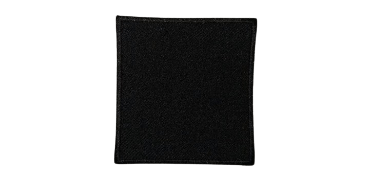 Black Sublimation Patches