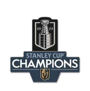 NHL Stanley Cup Winners 2023 Final Champions Las Vegas Golden Knights Lapel Pin